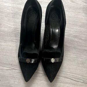 Tory Burch- Swede leather stiletto women size EU 42
